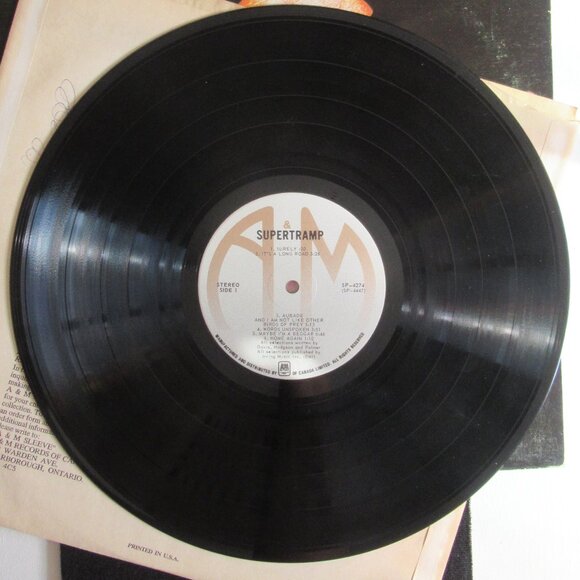 Supertramp, VG+, Vintage, Vinyl, Album, Music, 70s - Picture 2 of 8